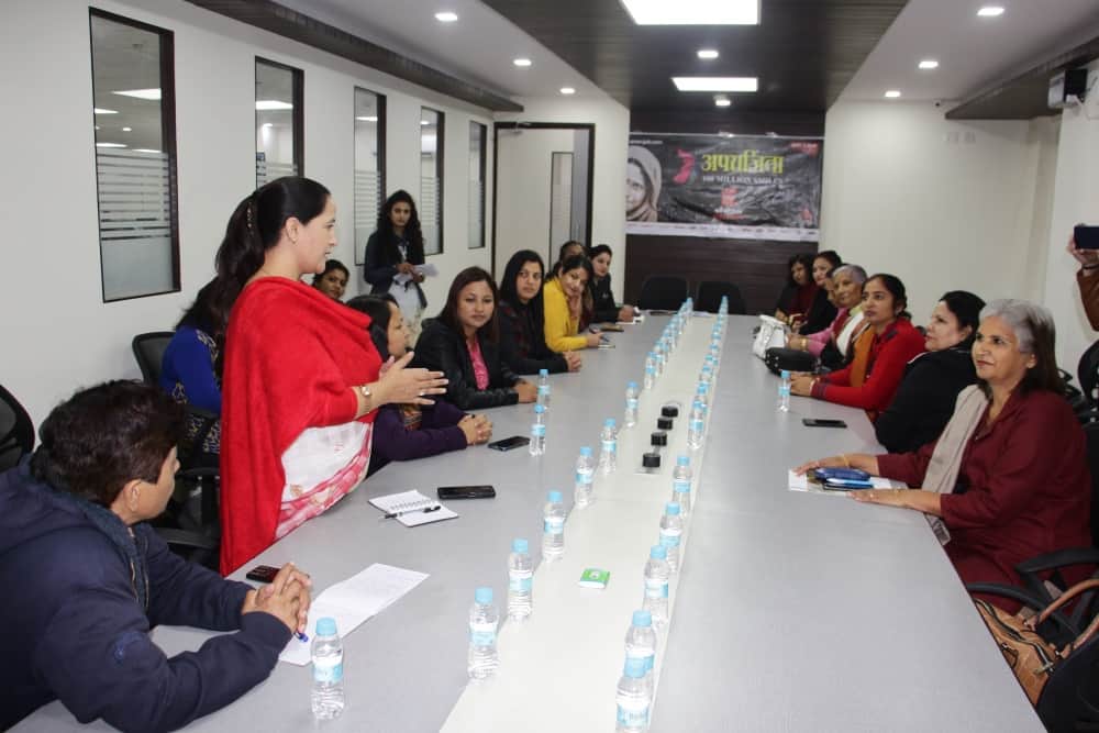 amar ujala aparajita program women samvad in dehradun