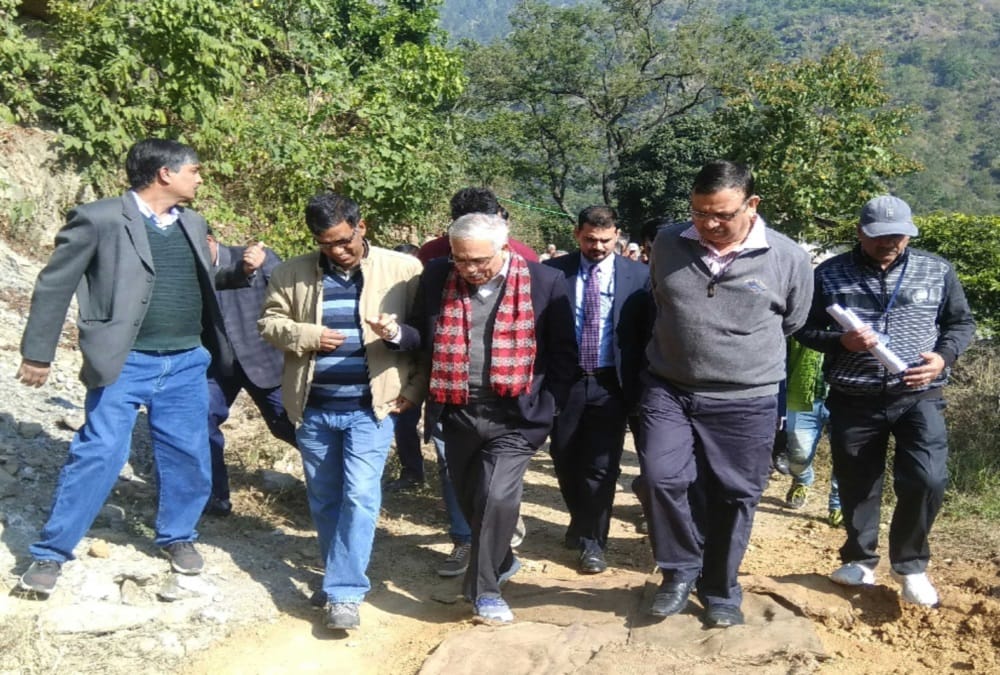 Central water commission team visited pancheshwar dam on indo nepal Border