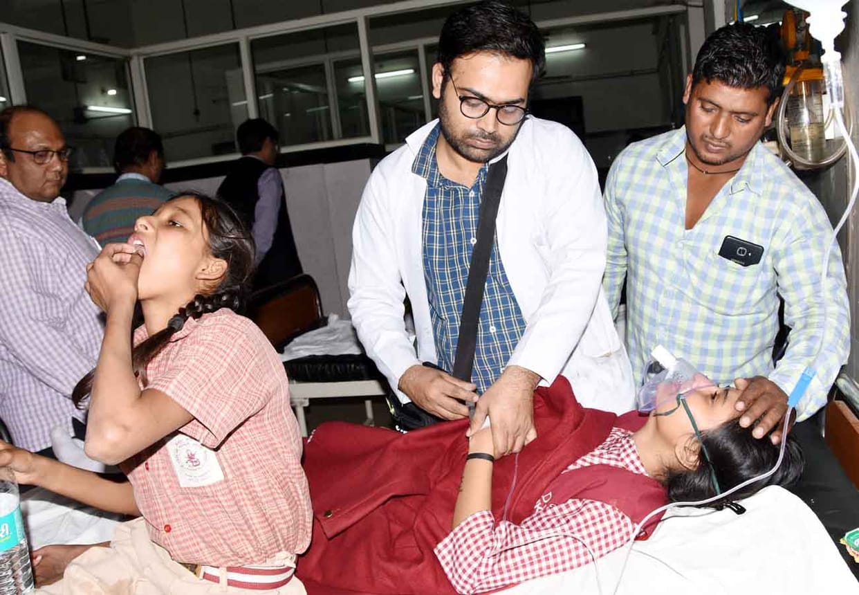 more than hundred children got ill after injecting Rubella vaccine