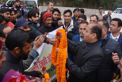 cm Jairam Thakur inaugurated the two projects of 90 million in Shimla