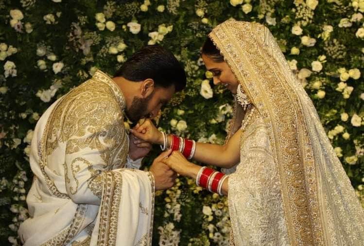 ranveer singh and deepika padukone mumbai reception dance video viral