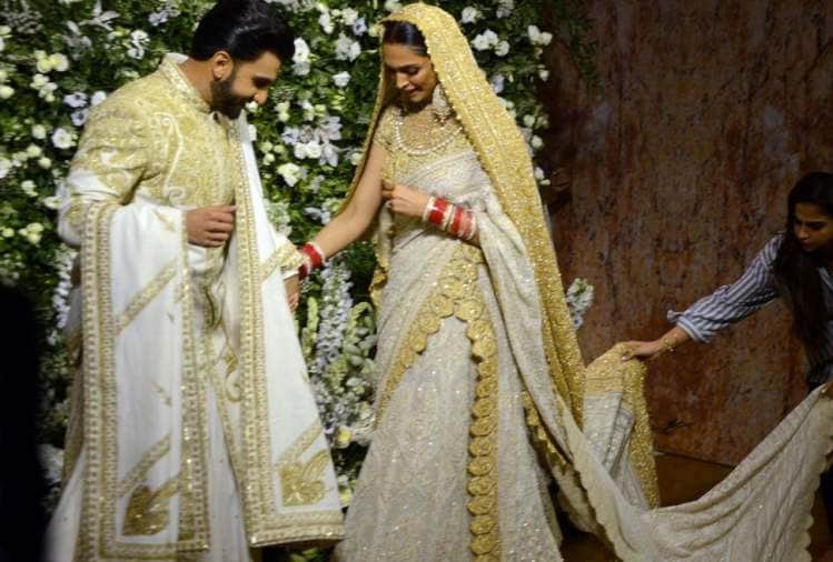 ranveer singh and deepika padukone mumbai reception dance video viral