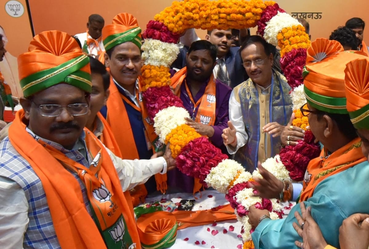 sammelan of BJP SC morcha in lucknow