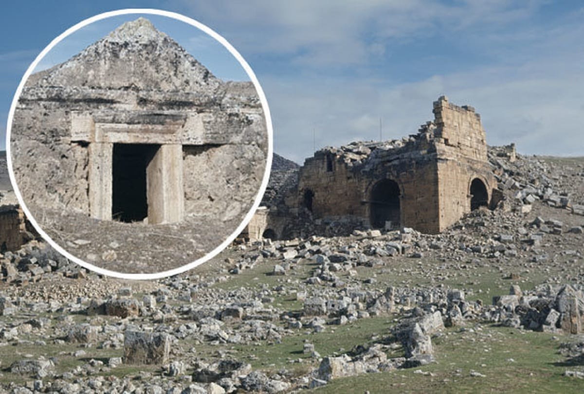 Gate to Hell Pluto's Gate Roman Pamukkale Gate to Underworld Found In Turkey
