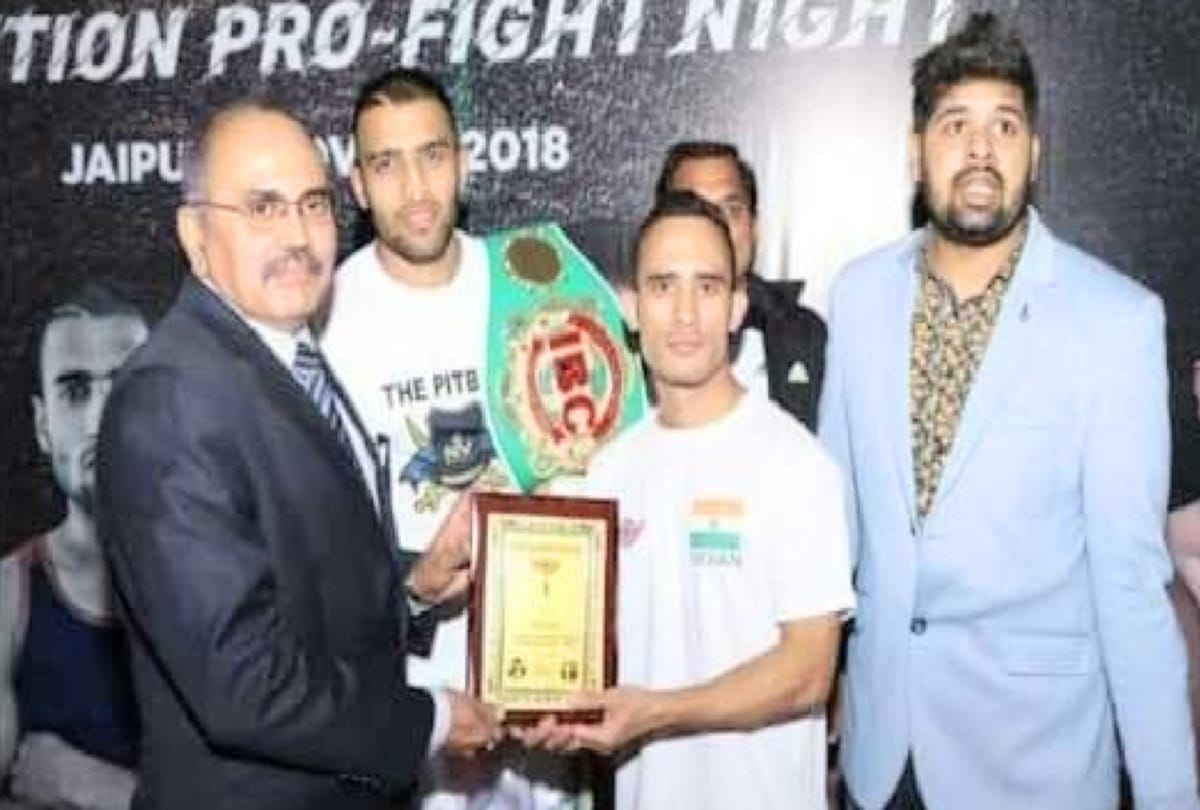 Hansraj thakur of Himachal on number one rank in pro boxing Flyweigh
