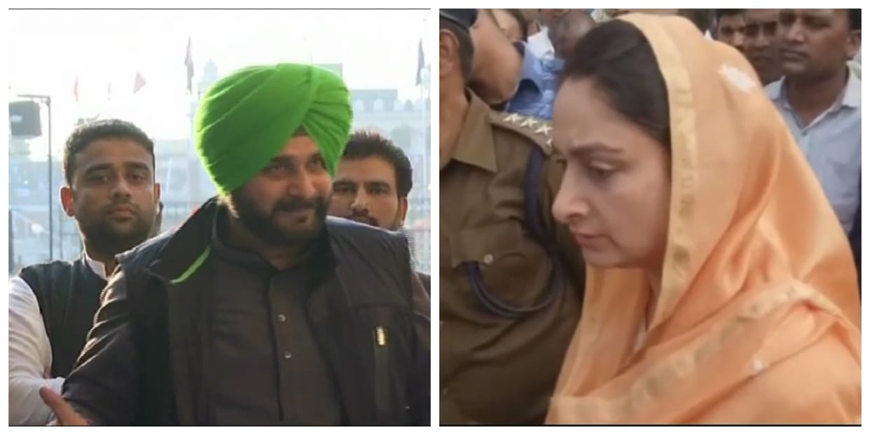 Union Minister Harsimrat Kaur Badal blames Sidhu was hugging the General who is killing our men
