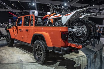 Jeep showcased its longest suv at motorshow