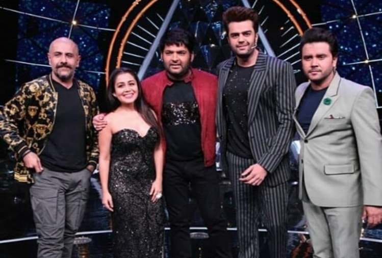 kapil sharma promote his new show on indian idol stage