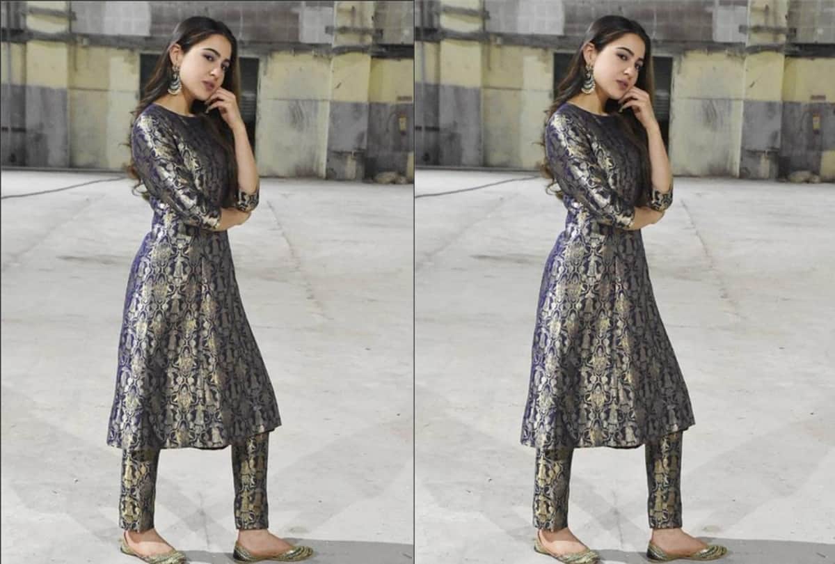 kedarnath dress sara ali khan looks beautiful in yellow dress