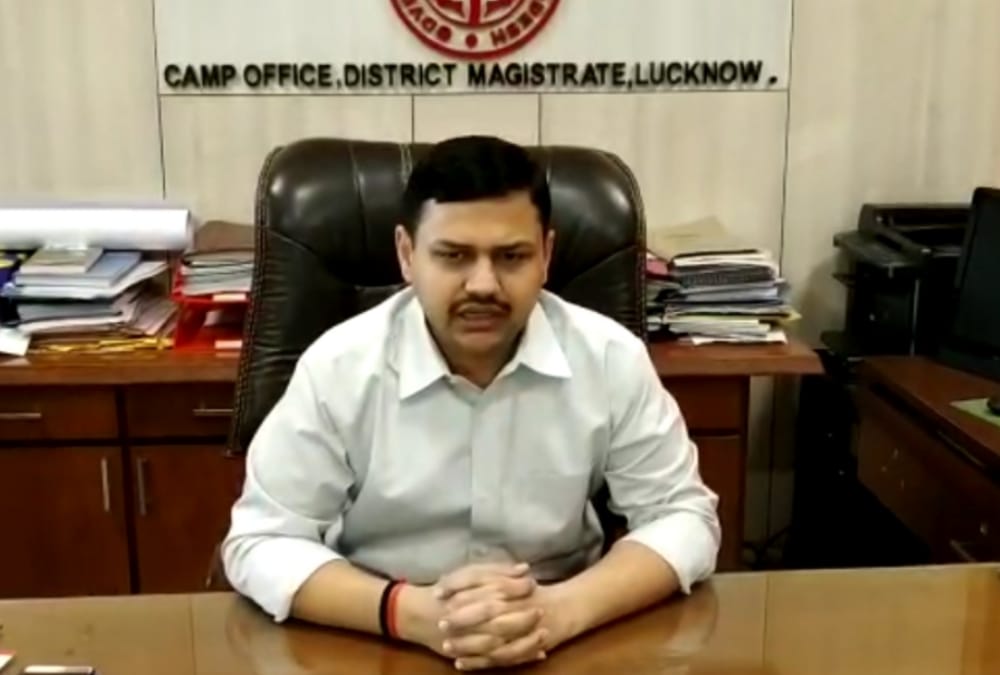 lucknow district magistrate on fake videos of measles rubella vaccination.