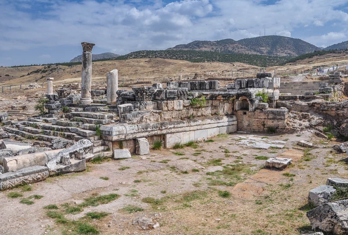 Gate to Hell Pluto's Gate Roman Pamukkale Gate to Underworld Found In Turkey