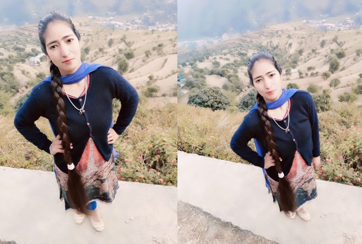 RKMV Shimla student Pooja 5 Feet 1 inch long Hair Story