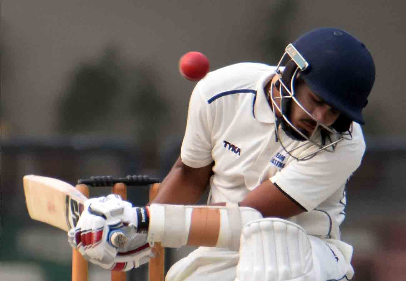 Ranji Trophy Rajasthan scored 221 runs on first day