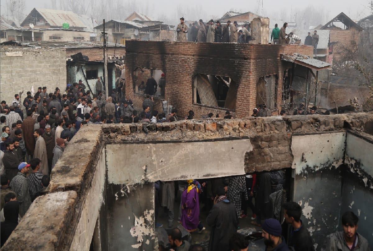 Tension in many areas after naveed jatt killed by security forces in jammu and kashmir