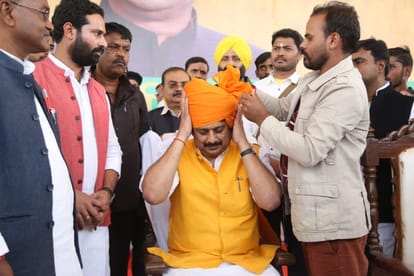 raja bhaiya rally in lucknow after constitution of new party