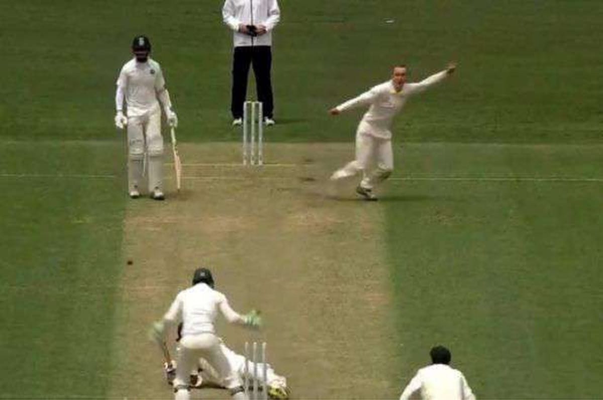 daniel fallins delivery to prithvi shaw as like shane warne