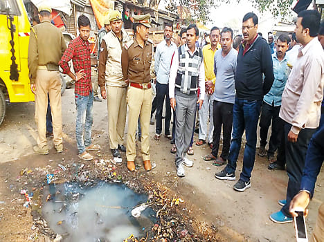 DM directives to remove Shiv Temple
