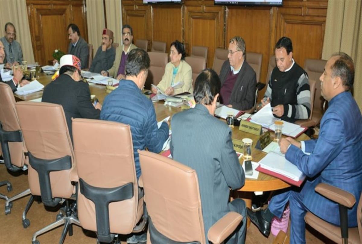 himachal cabinet meeting decision held in shimla on 19 january