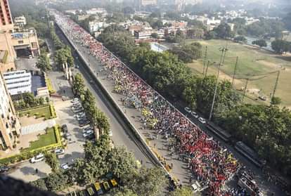 kisan march