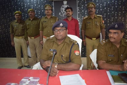 young man arrested with fake currency in firozabad news