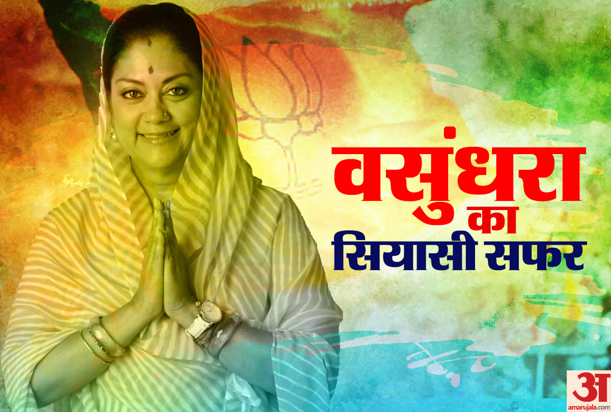 Rajasthan: political career of Vasundhara Raje