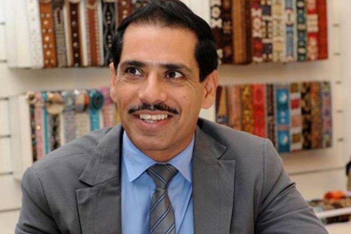 BJP target Congress on the name of son in law Robert Vadra