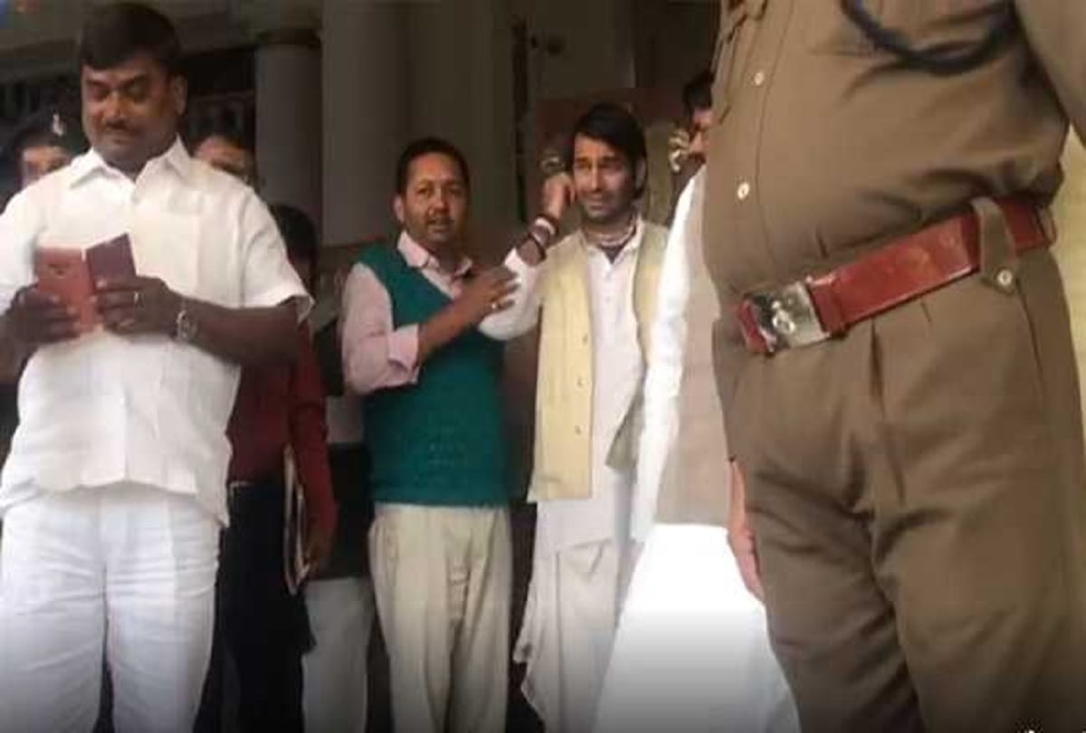 Pratapap Yadav for the first time in the assembly session