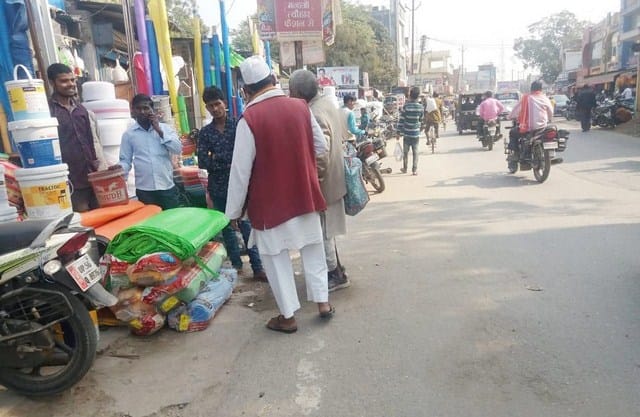The tragedy of encroachment on the footpath