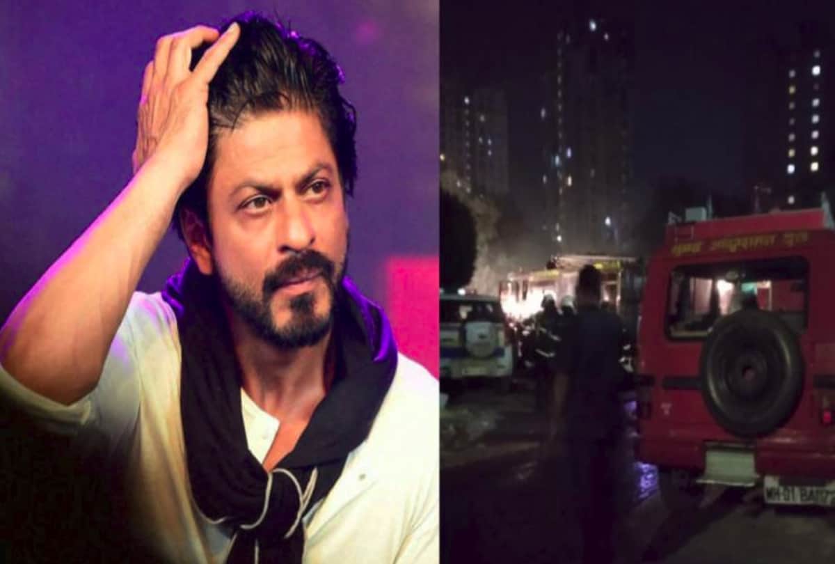 fire broke out set on zero shah rukh khan present on the set