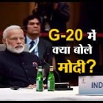 जी 20 शिखर सम्मेलन में नरेंद्र मोदी