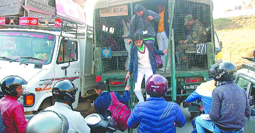 Vehicle possession instead of passers' walk