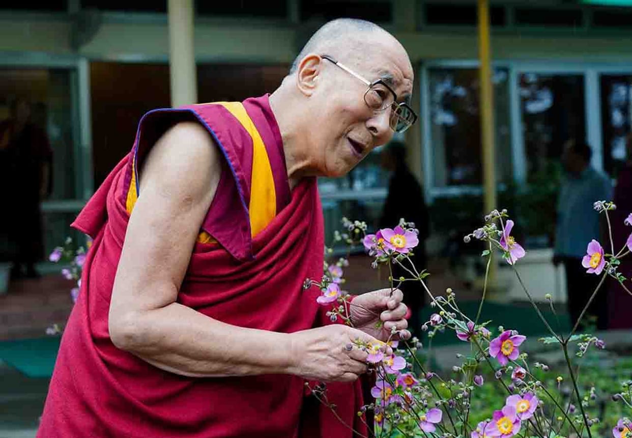 Buddhist spiritual leader Dalai Lama sermon
