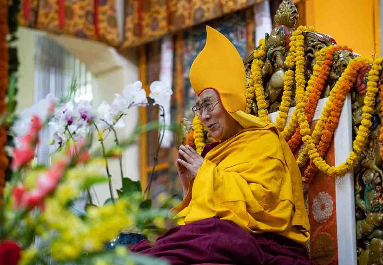 Buddhist spiritual leader Dalai Lama sermon