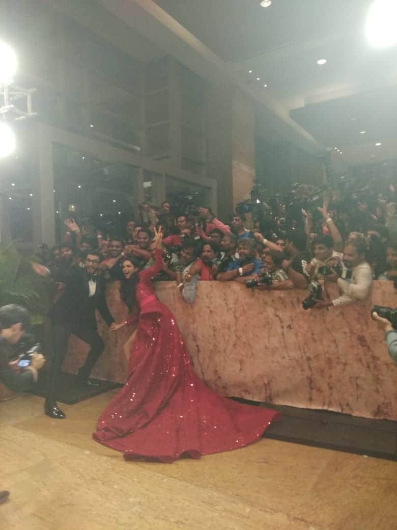 deepika ranveer mumbai reception tonight pictures