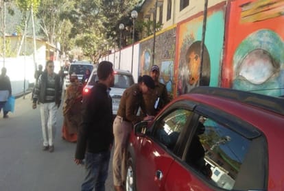 DM Cut Police Challan of his Government Vehicle himself in uttarkashi