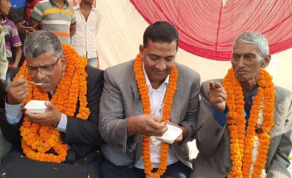Mauritius prime minister relatives reached ghazipur after 150 years
