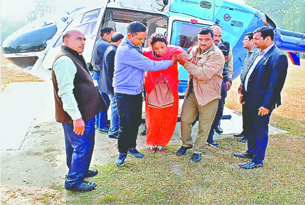 Food Poisoning Affect patient Treatment on floor in village bageshwar