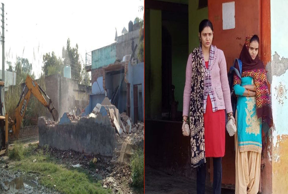 demolished illegal construction in radhakund on order of ngt