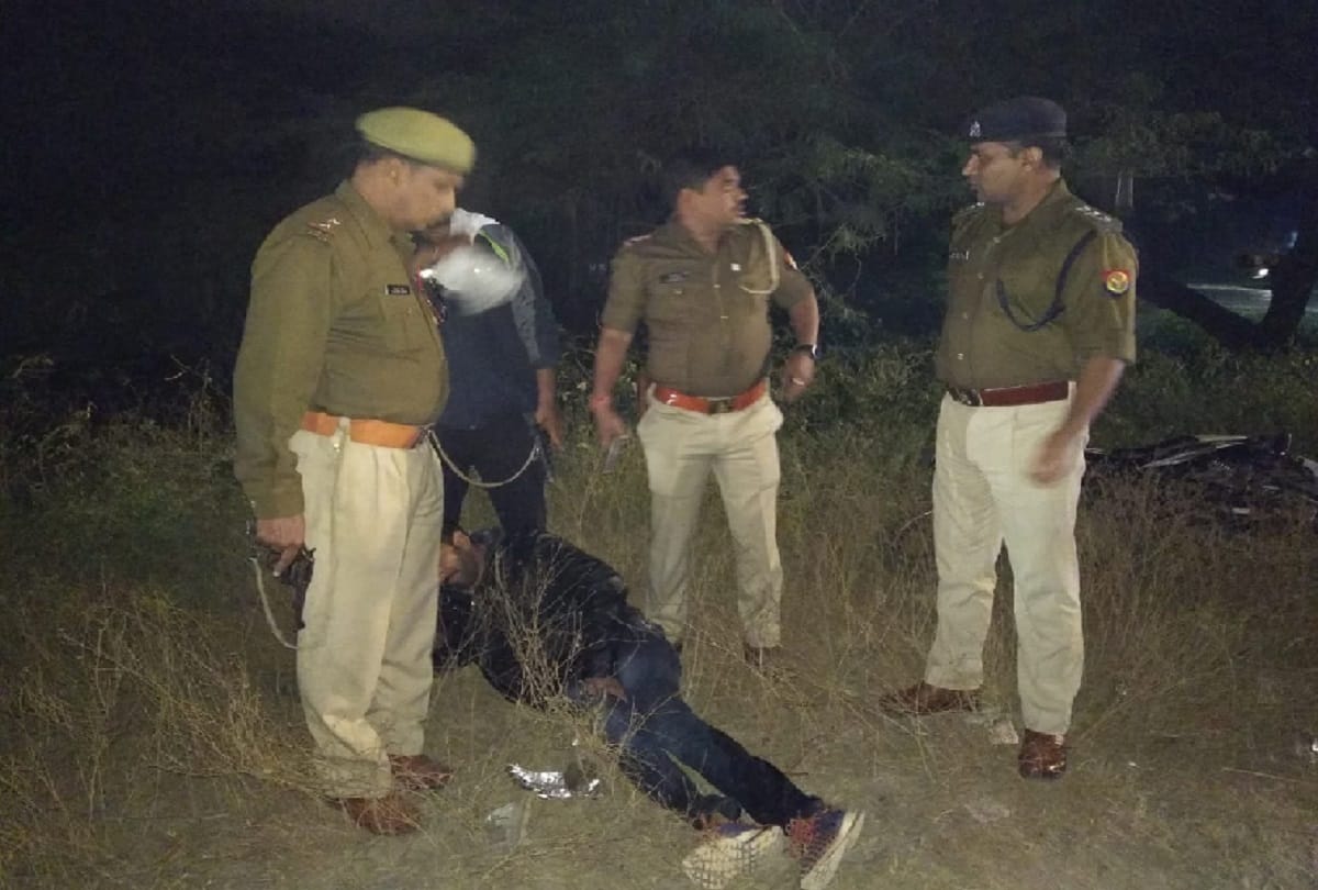 Encounter in west UP and arrested of two accused