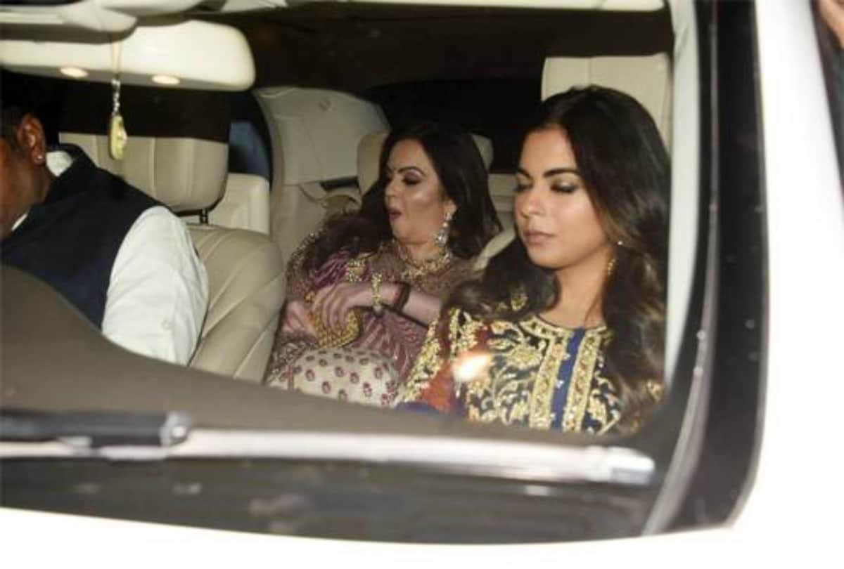mukesh ambani reached priyanka chopra and nick jonas sangeet ceremony