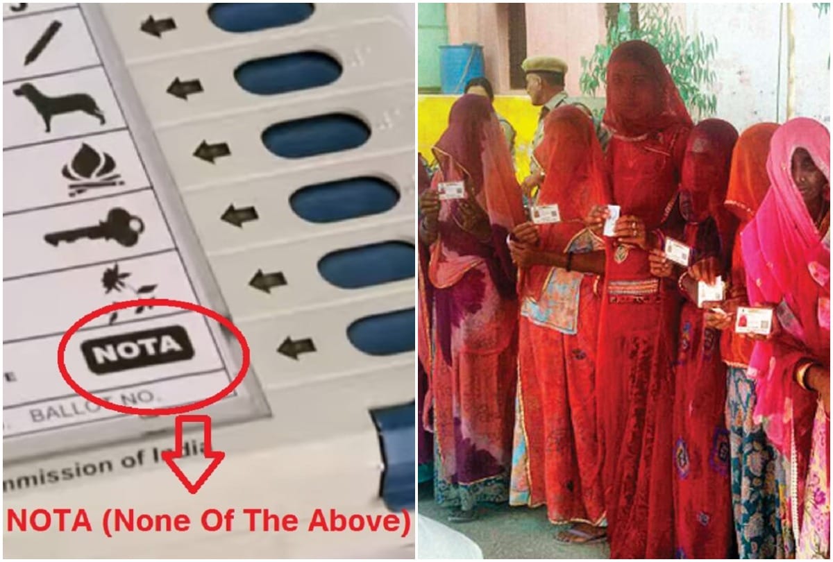 Vote for Nota campaign in Jaisalmer,