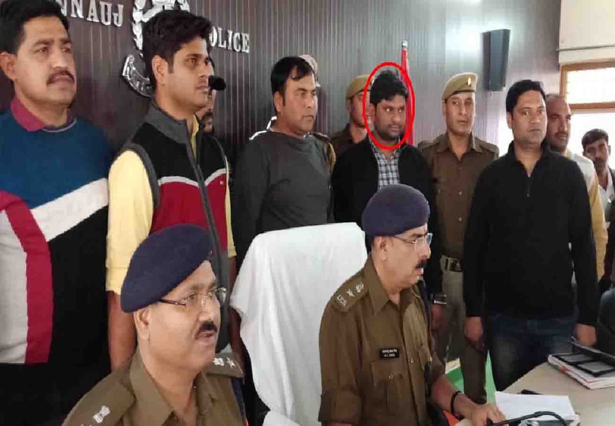 Alcohol mafia Kuldeep Yadav arrested