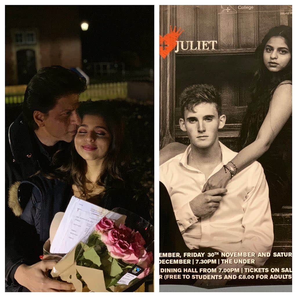Shah rukh Khan get emotional after saw daughter Suhana Khan play