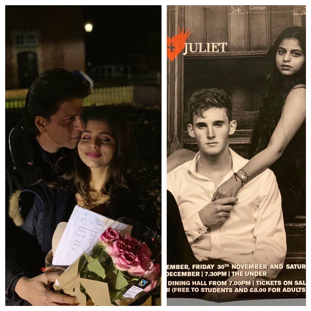 Shah rukh Khan get emotional after saw daughter Suhana Khan play