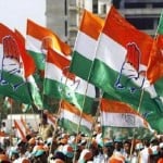 congress activists on win in three states election.