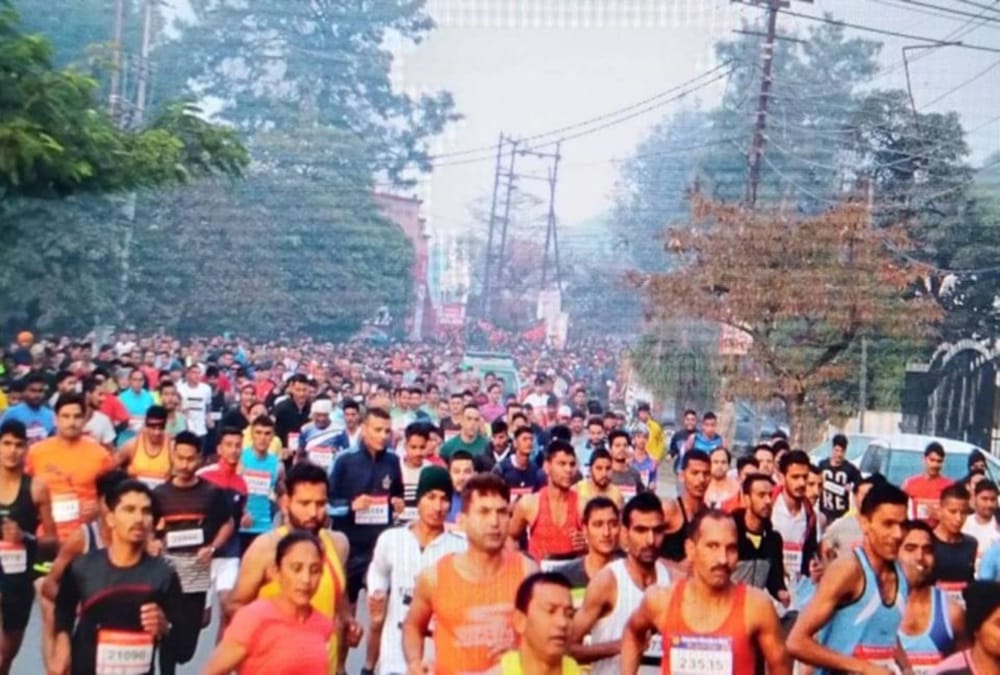 Dehradun Half Marathon Race Against drugs Abuse