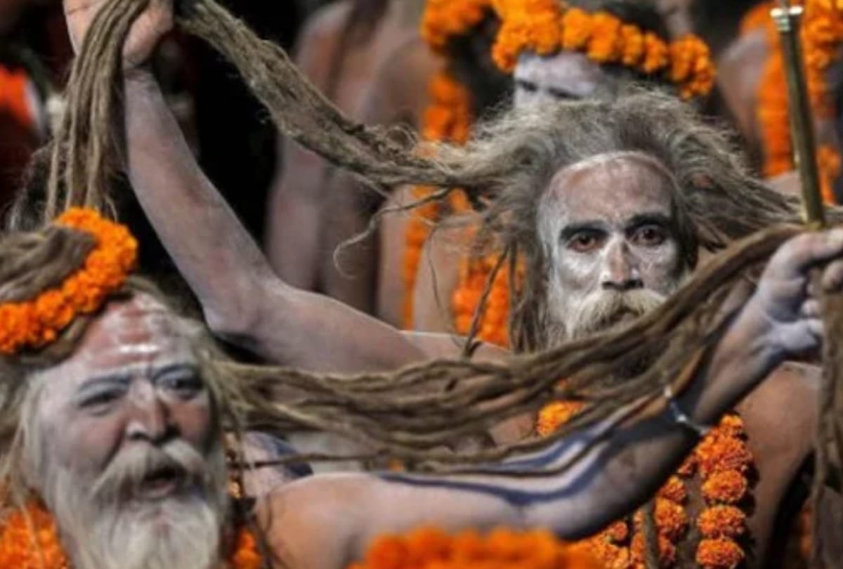 Amart Kumbh Naga Sadhu Shobha Yatra Hari Padi Soron