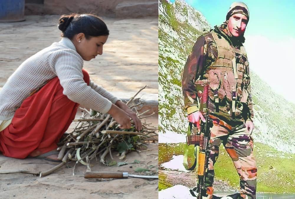 Brother Martyr before sisters marriage in jammu kashmir Mine blast 