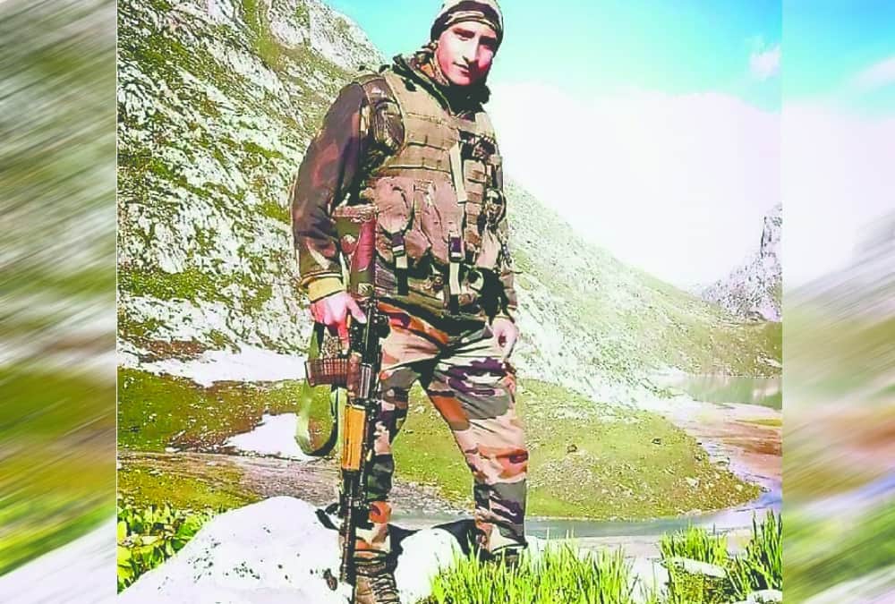 Brother Martyr before sisters marriage in jammu kashmir Mine blast 