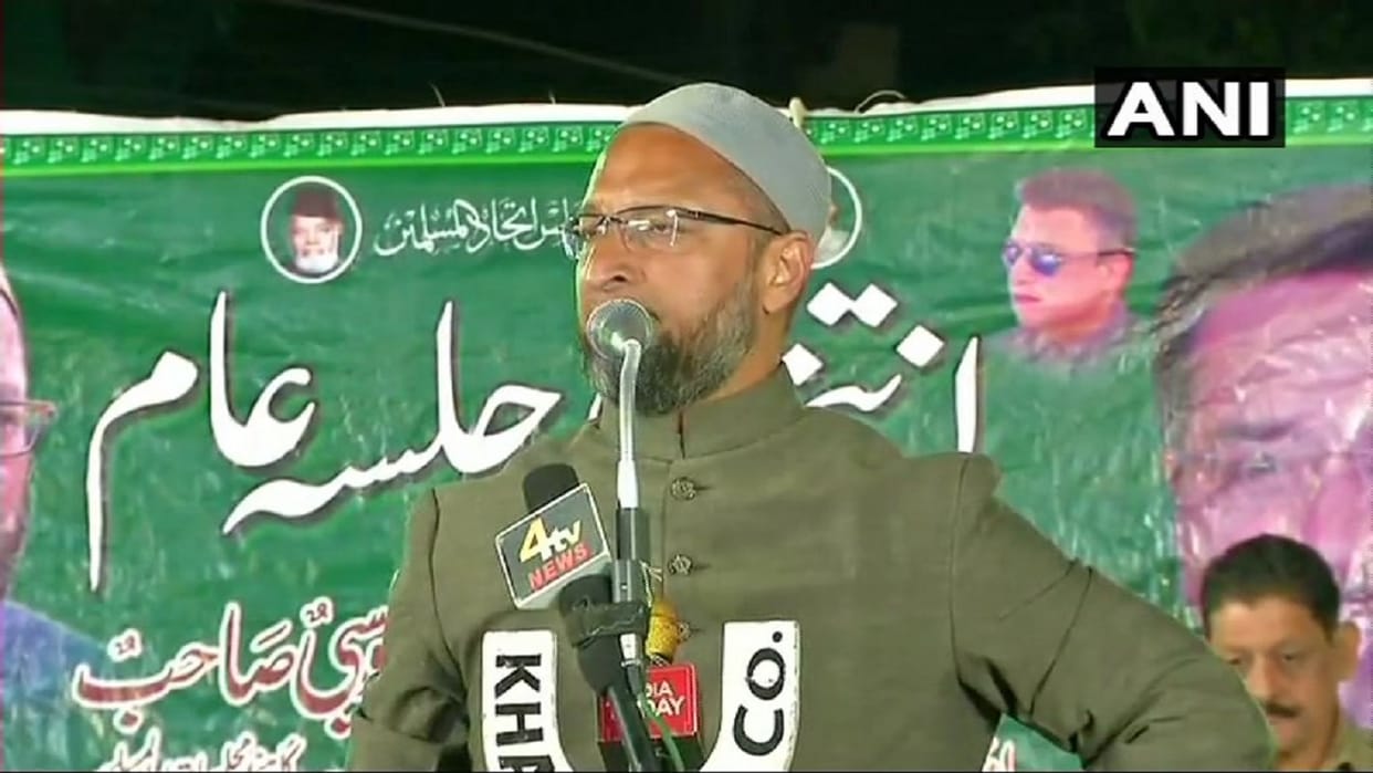 AIMIM chief Asaduddin Owaisi Counterattack on CM Yogi Adityanath in Hyderabad